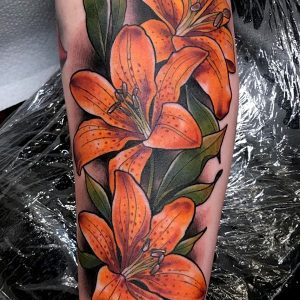 Flowers Tattoo are a common design choice for tattoos in Gupta Tattoo