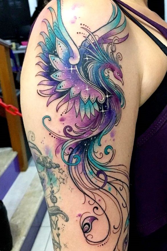 pecock tattoo
