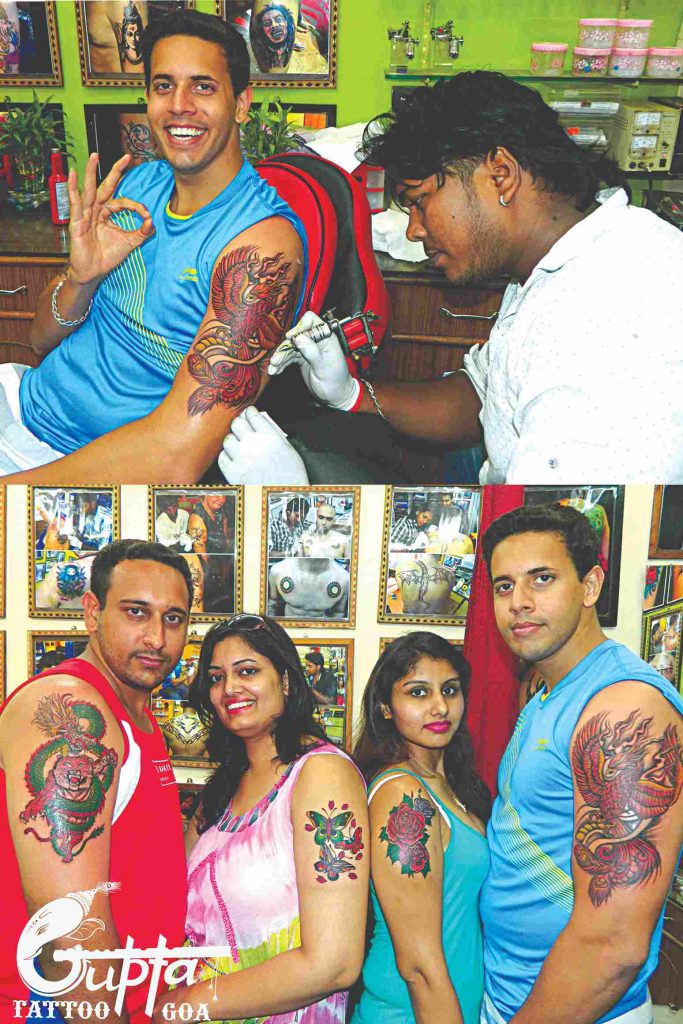Gupta Tattoo Goa Renowned Tattooist in India - Best Tattoo Parlour in Goa, Hub of artists with a devotion to tattooing